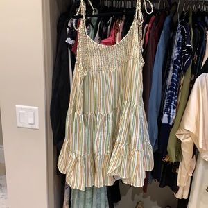 Size medium , multi color, vertically striped